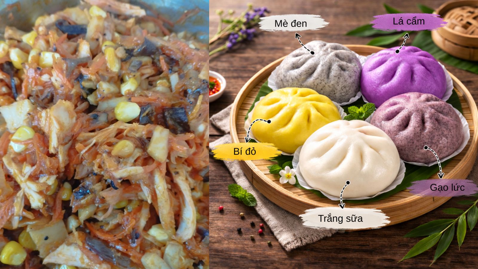 Nhân gà nấm